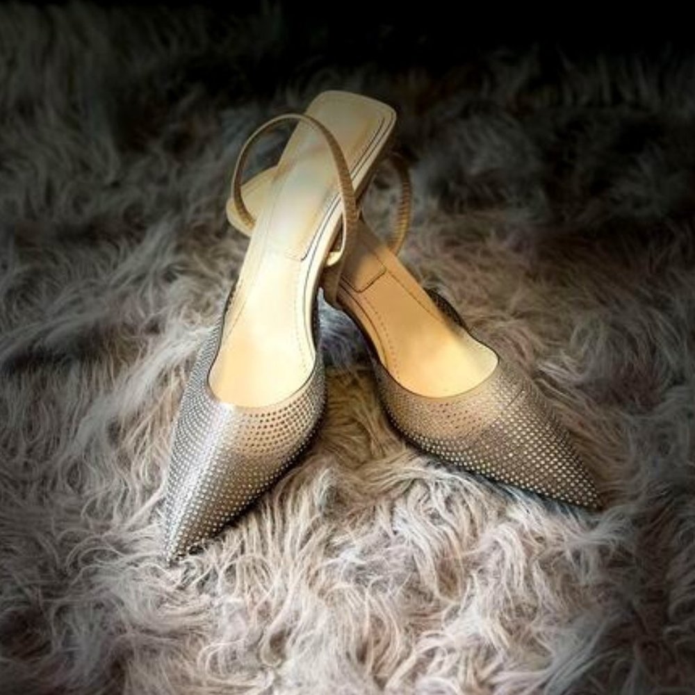 Rhinestones Pumps